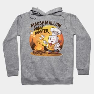 Marshmallow Roast Master Funny Camping Hoodie